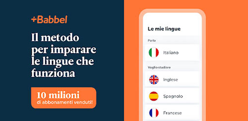 Impara le lingue con Babbel 500x244