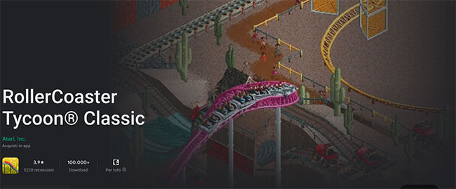 RollerCoaster Tycoon Classic 650x269