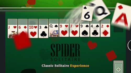Spider Solitaire Offline Games 500x281